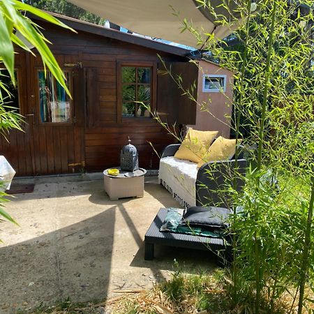 Chalet Des Oliviers 20Mn Des Plages Climatise Béziers Exteriör bild