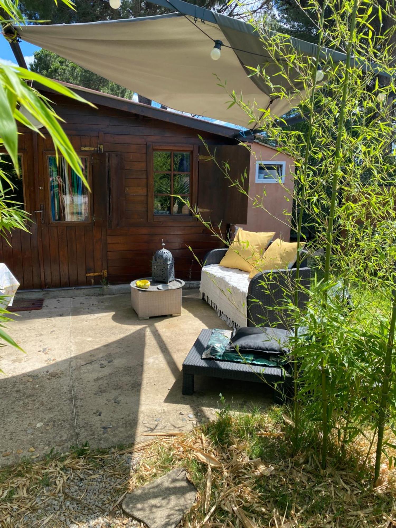 Chalet Des Oliviers 20Mn Des Plages Climatise Béziers Exteriör bild